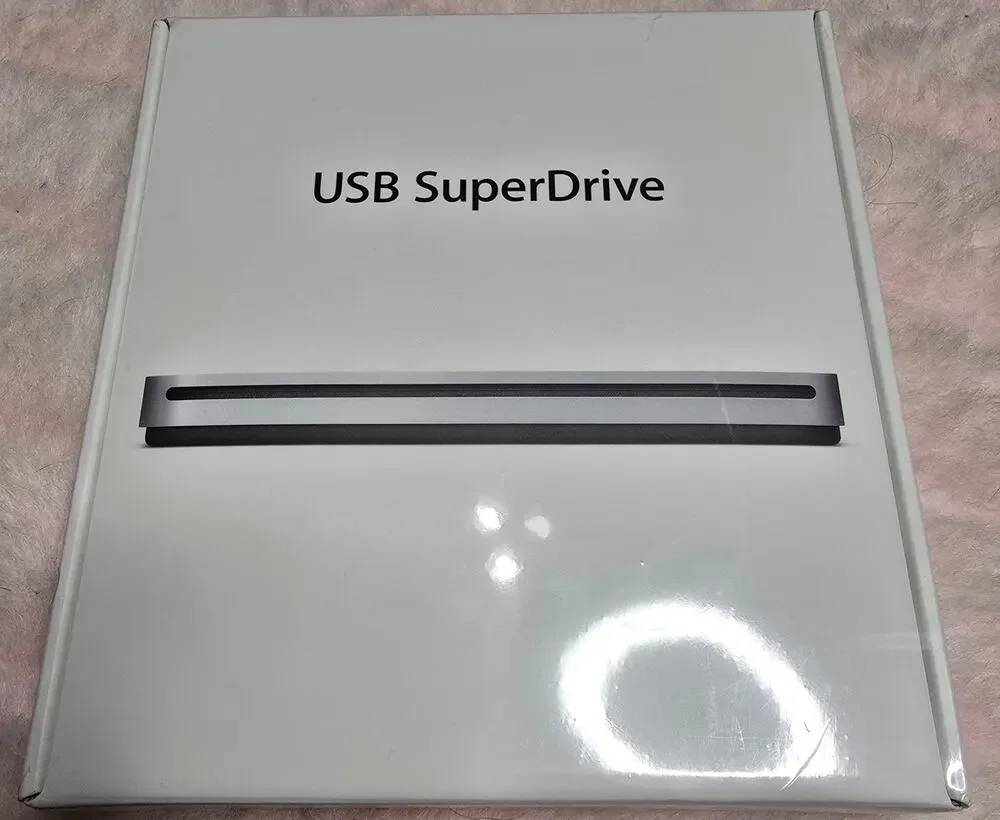 NEW/SEALED Apple USB SuperDrive MD564ZM/A External Optical Drive w/Adapter